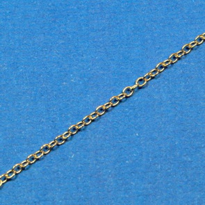 Řetězovina oválek 2 mm / 2 m / platina