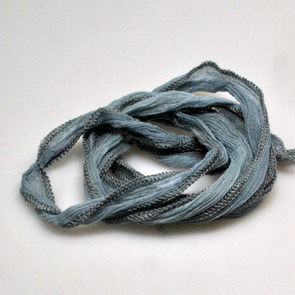 Silk Crinkle Chiffon String / Thick / Light Grey