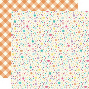 Scrapbookový papír Echo Park / Happy Birthday Girl / Confetti Confection