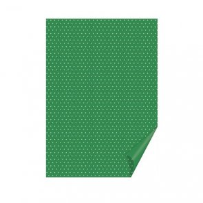 Barevný papír Heyda / Happy Paper / A4 / Zelený puntíkatý