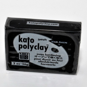 Kato Polyclay 56g / Černá