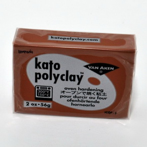 Kato Polyclay 56g / Hnědá