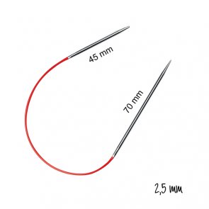 Circular Needles Addi Lace / 2,5 mm / 25 cm