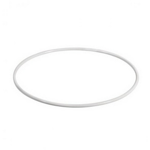 Kovový kruh na výrobu lapače snů Rayher / 20 cm / Bílý