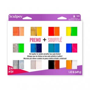 PREMO + SOUFFLÉ Multipack / 649 g / 24 Colours