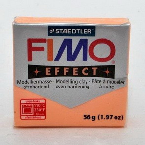 FIMO Effect / Pastel - broskvová (405)