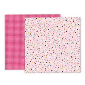 Scrapbookový papír Pink Paislee / Oh My Heart / Paper 19