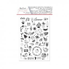 Aladine Stamp Set / Stampo Bullet Journal / Summer