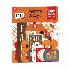 Paper Decoration / Echo Park / Fall / Frame & Tags