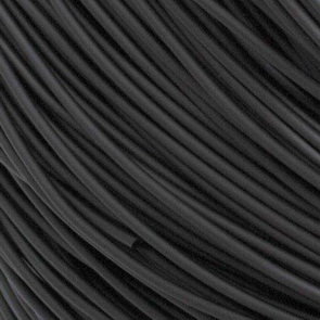 Rubber String / Buna Cord / 2 mm / Black