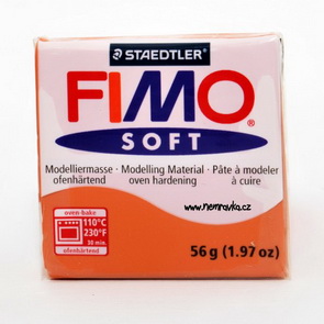 FIMO Soft / Koňak - zlatavě hnědá (76)
