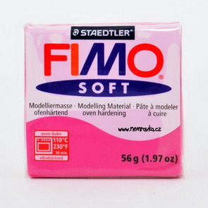 FIMO Soft / Malinově růžová (22)