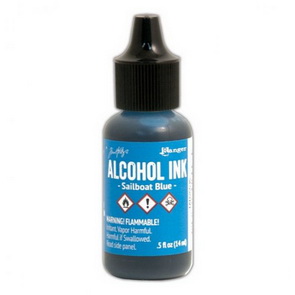 Adirondack Alcohol Ink / Sail Boat Blue