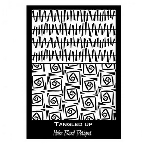 Silk Screen šablona Helen Breil / Tangled Up