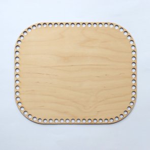 Dřevěné dno na tác / obdélník / 30 x 25 cm