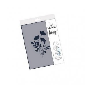 Plastic Stencil by Claritystamp / Tina´s Floral Spray