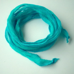 Silk String / Thin / Turquoise