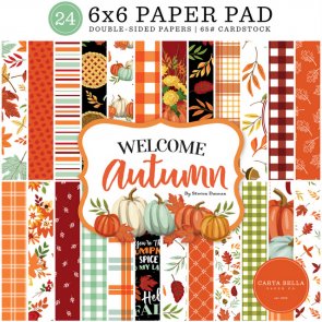 Scrapbooking Paper Pad / Carta Bella / Welcome Autumn