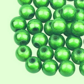 Sparkling Beads / 20 pc / 8 mm / Green