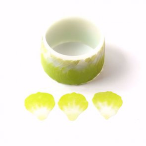 Washi Tape / Green Petal