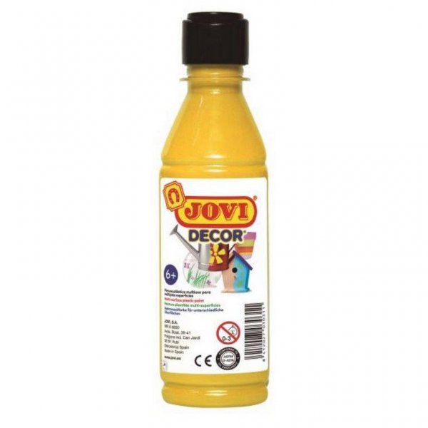 acrylic paint by jovi 250 ml yellow nemravka cz