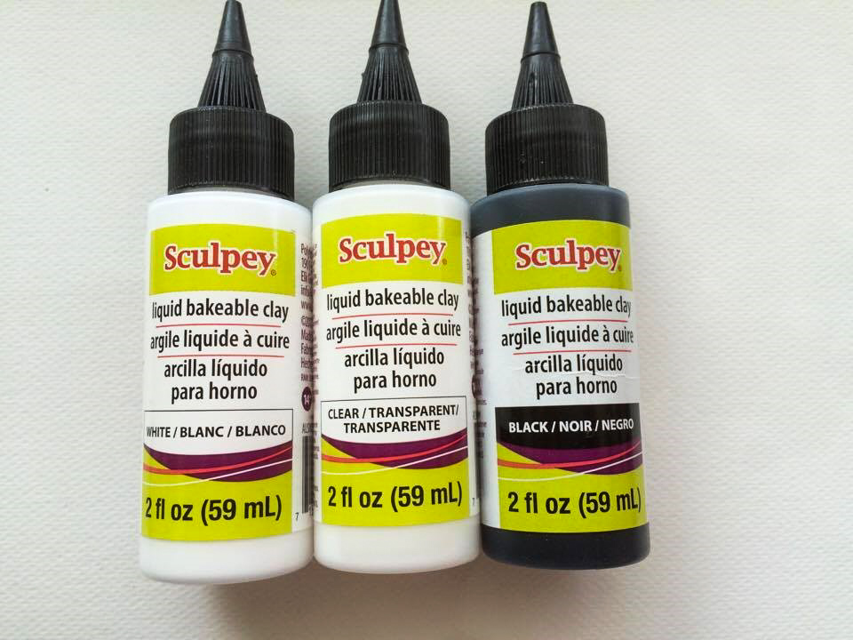 Sculpey liquid polymer clay, White, 59 ml